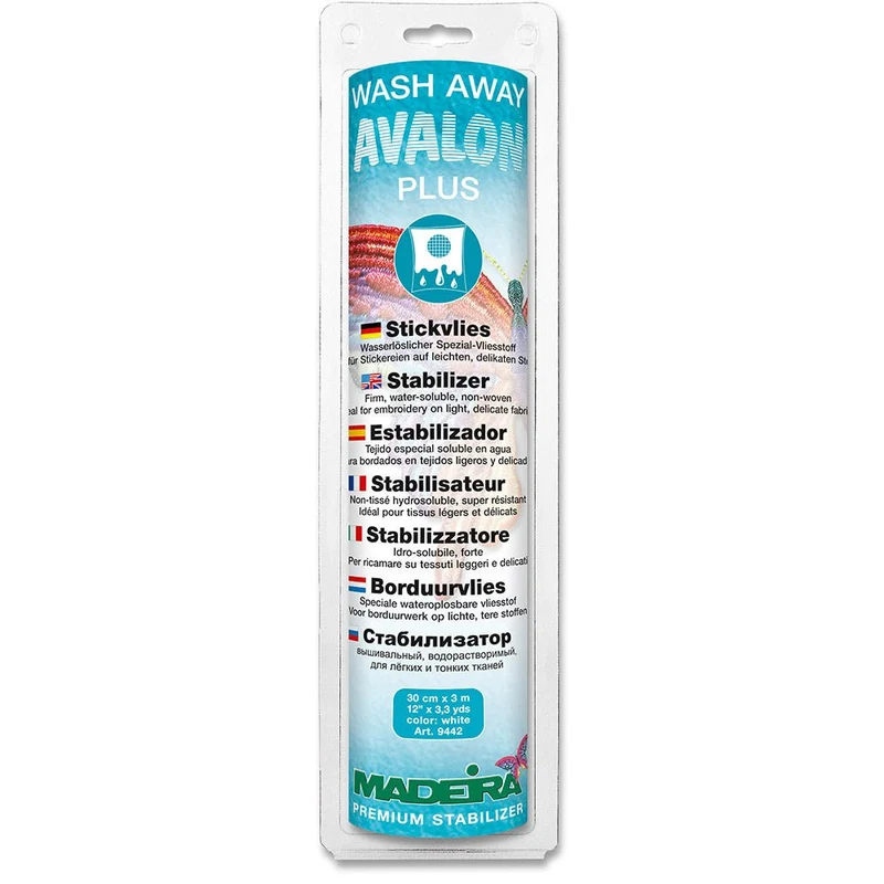 Madeira Stickvlies Wash Away Plus ( 0,30m x 3m )