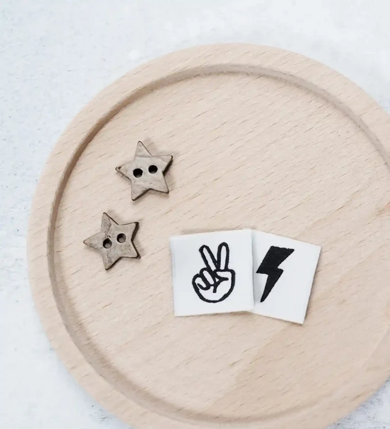 Blitz - Mini-Weblabel - Label-Set by Paul & Clara