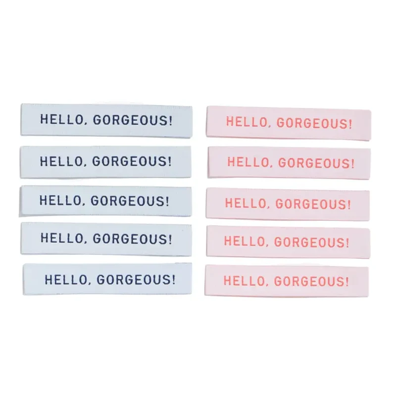 HELLO, GORGEOUS Label-Set by KATM