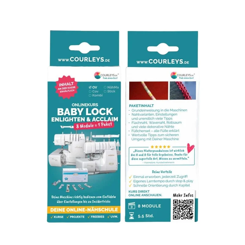 baby lock Enlighten & Acclaim (Kurspaket)