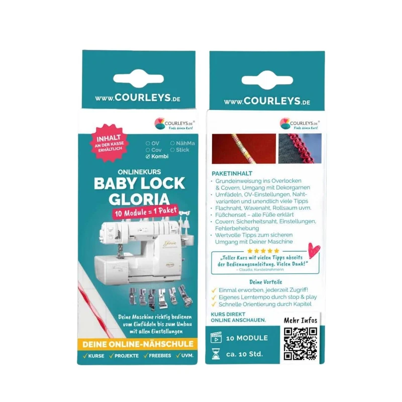 baby lock Gloria Kurspaket
