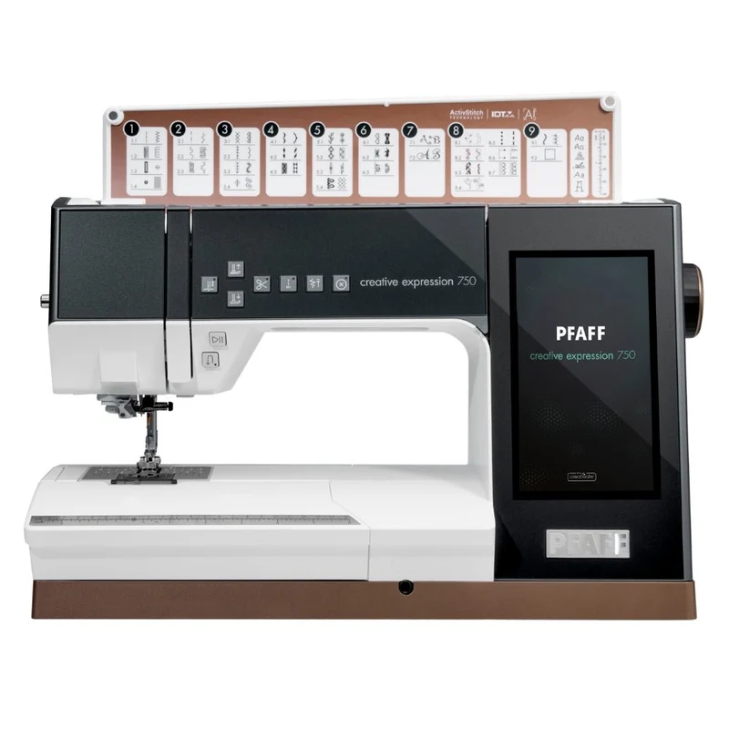 Pfaff expression 750 mit Stickmodul Näh- und Stickmaschine