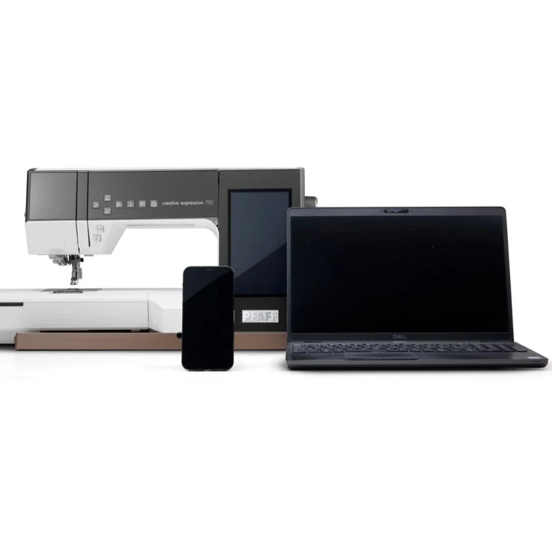 Pfaff expression 750 mit Stickmodul Näh- und Stickmaschine