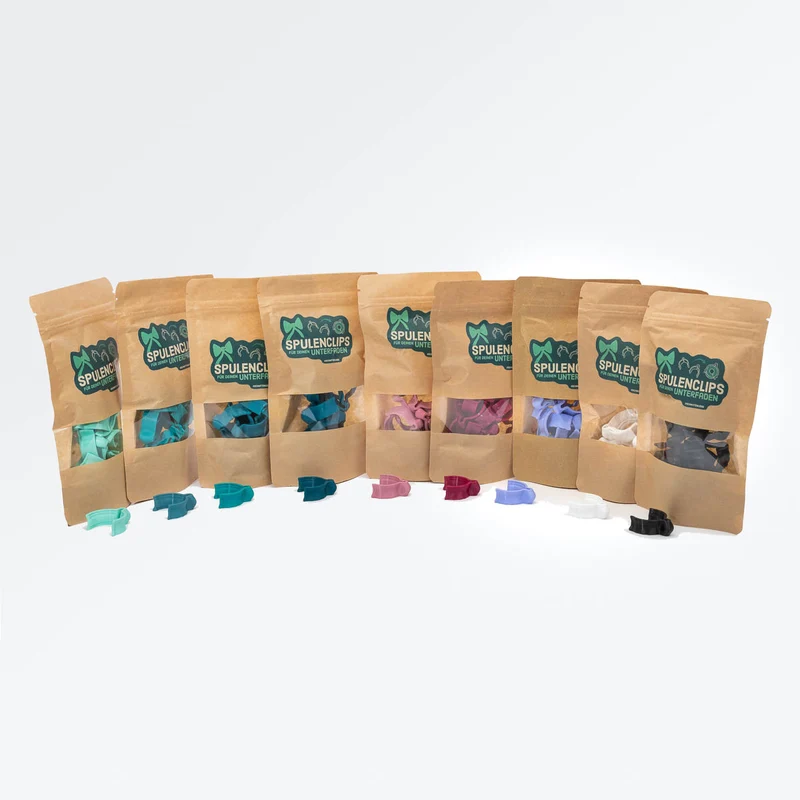 10er Pack Unterfaden-Spulenclips