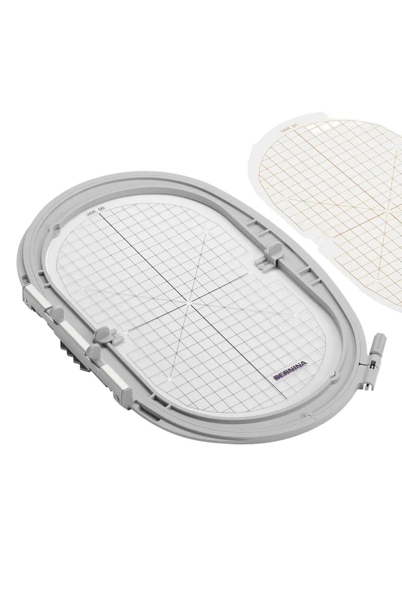 BERNINA Grosser Ovaler Stickrahmen – 145 × 255 mm