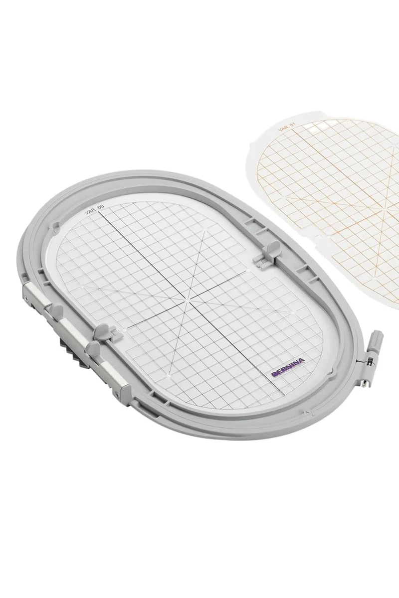 BERNINA Grosser Ovaler Stickrahmen – 145 × 255 mm