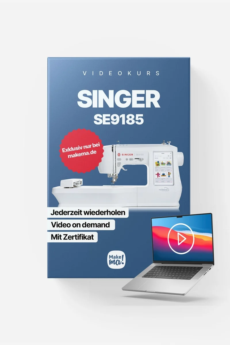 SINGER SE9185 Näh- & Stickmaschine mit Videokurs