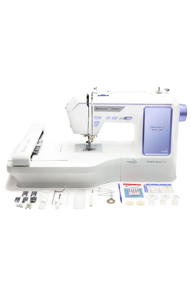 Husqvarna VIKING Designer Quartz 29 mit Videokurs