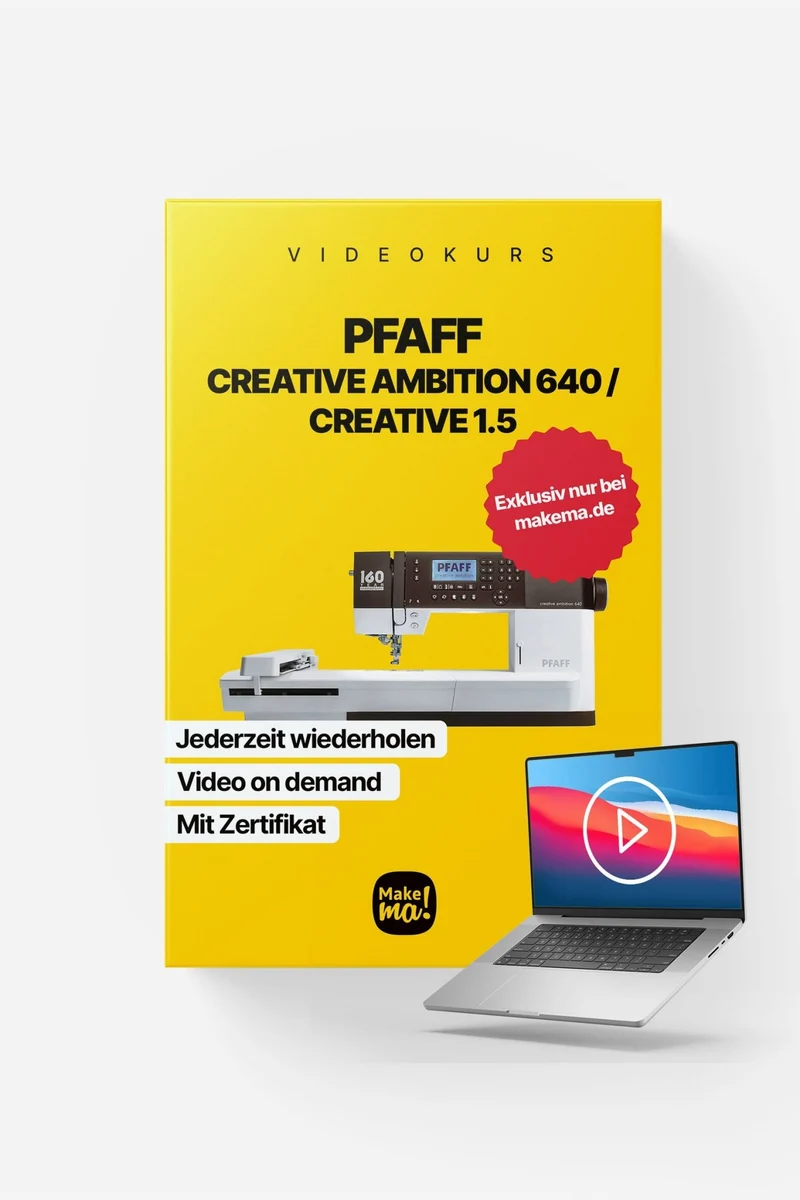 Videokurs: PFAFF creative ambition 640 & creative 1.5