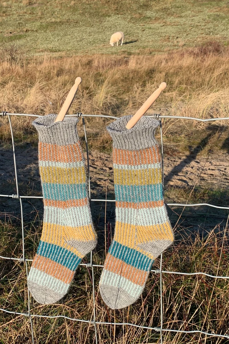 Strickanleitung Socken ANBU (PDF)