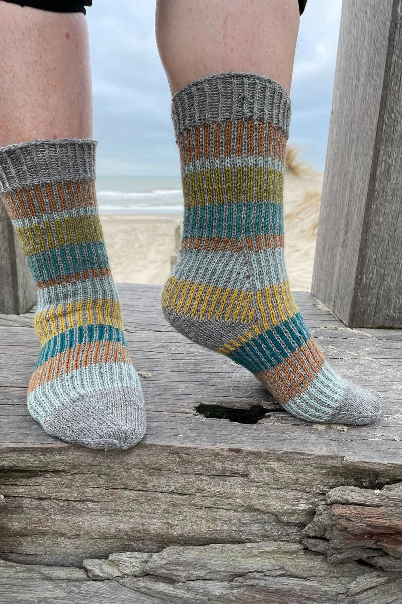 Strickanleitung Socken ANBU (PDF)