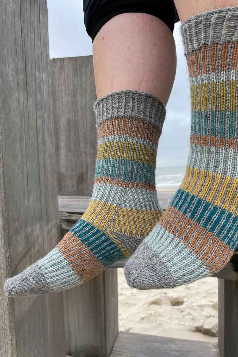 Strickanleitung Socken ANBU (PDF)