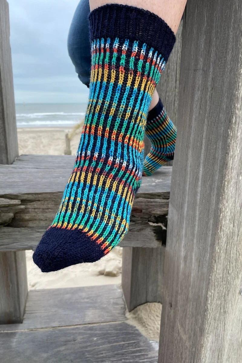Strickanleitung Socken ANBU (PDF)