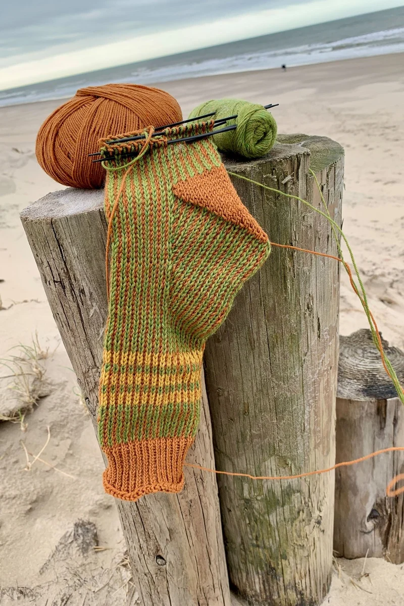 Strickanleitung Socken ANBU (PDF)