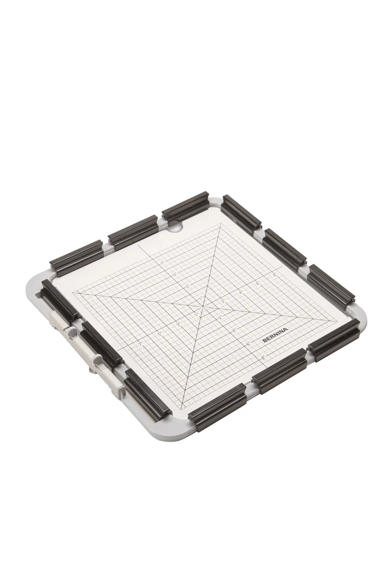 BERNINA Medium Klemmen-Stickrahmen – 215 × 215 mm