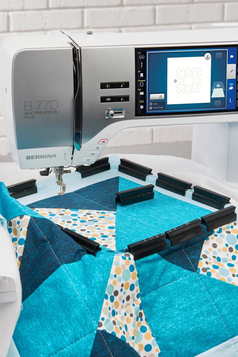 BERNINA Kleiner Klemmen-Stickrahmen – 165 × 165 mm