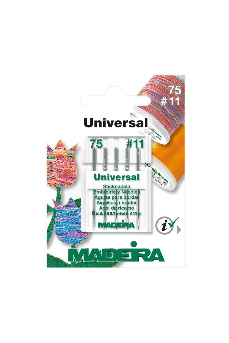 Madeira - Universal Sticknadeln - Stärke 75 - 130/705 H-E