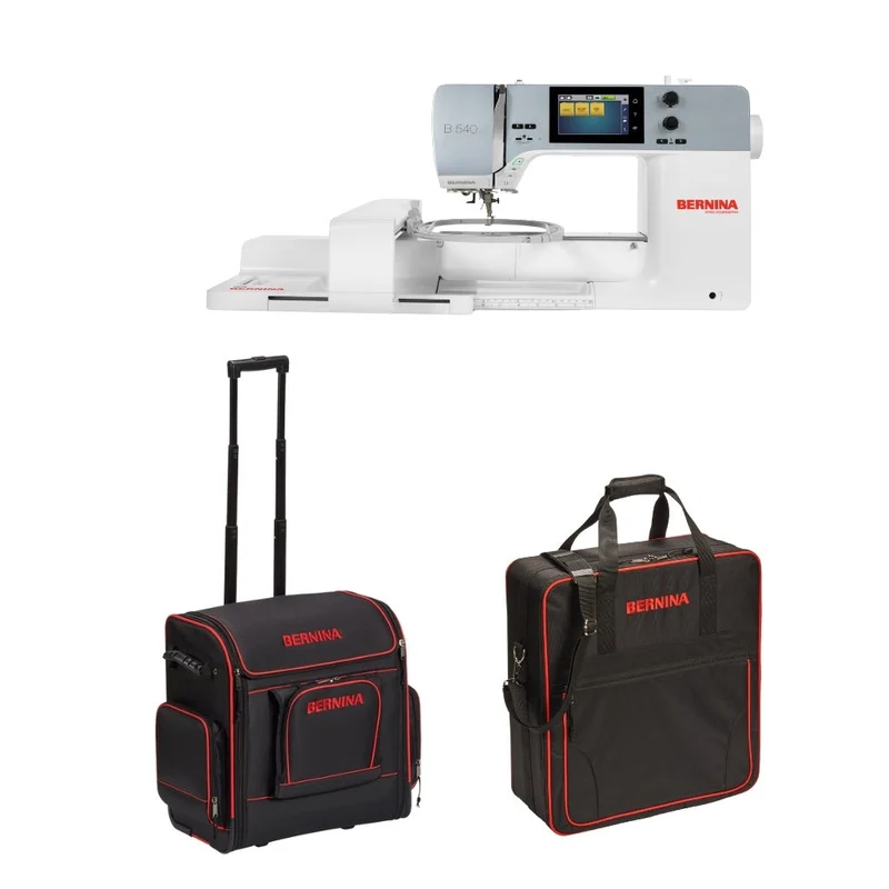 Bernina B 540 mit SDT-Stickmodul inkl. Bernina L-Trolley Set
