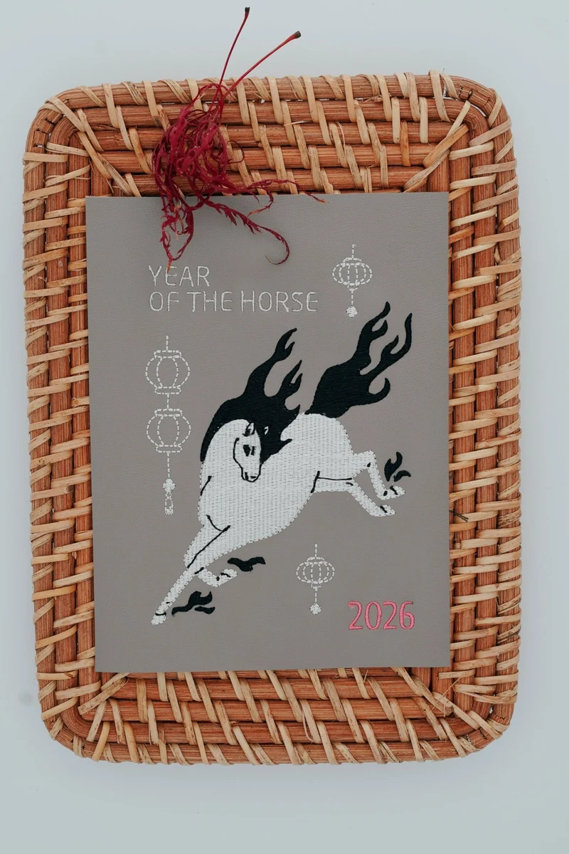 Stickdatei Pferd »Year of the Horse«