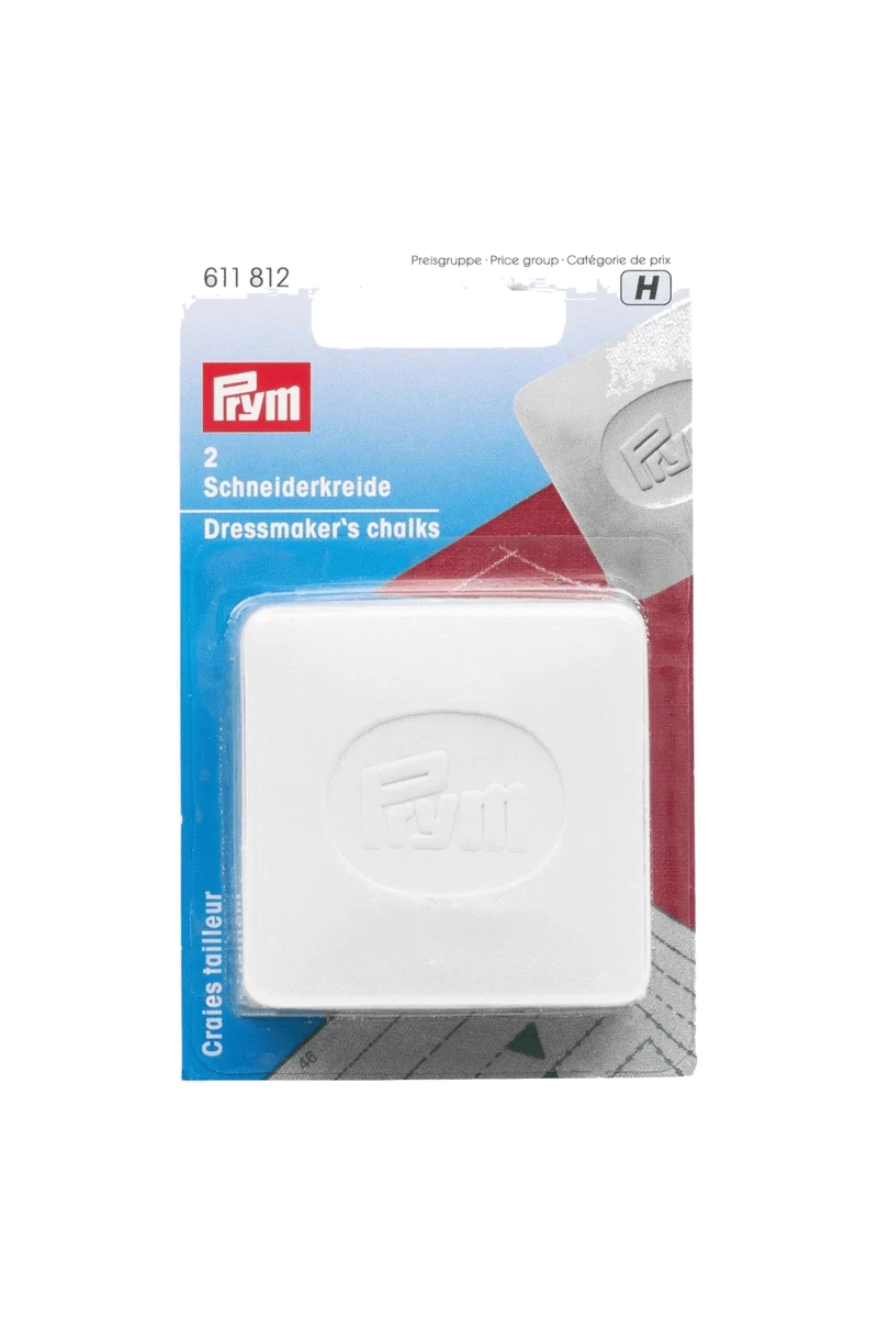 PRYM - Schneiderkreide weiß (2 Stück)