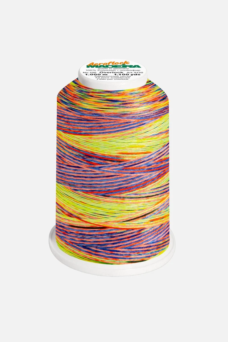 Madeira Aeroflock No. 100 Multicolor – 1.000 m