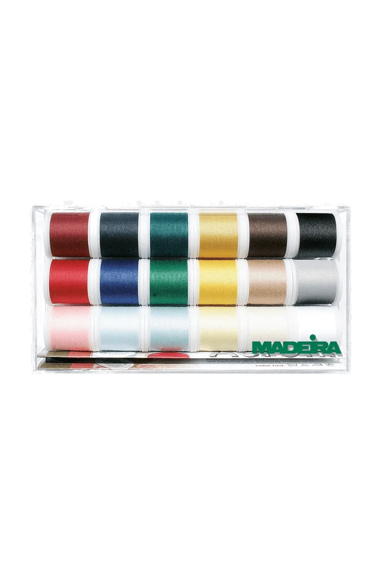 Madeira Aerofil 120 Clear Box – 18 × 200 m