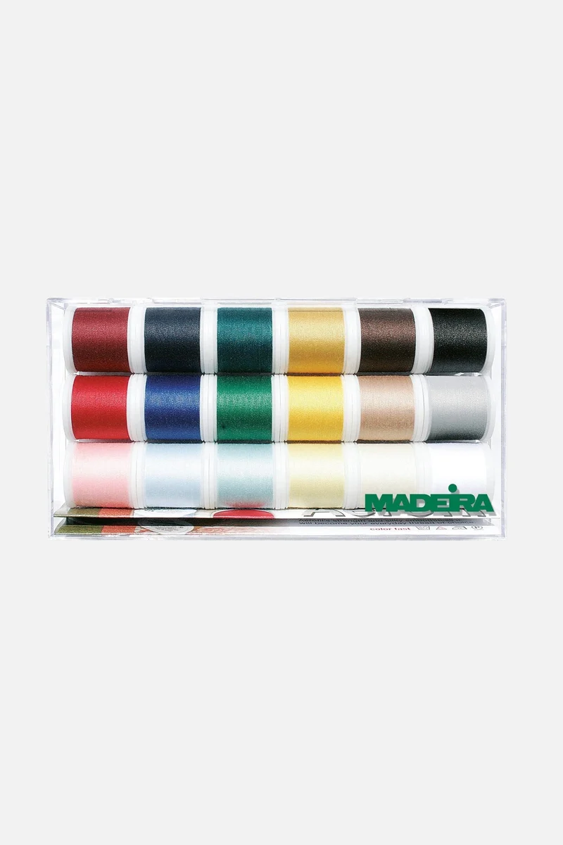 Madeira Aerofil 120 Clear Box – 18 × 200 m