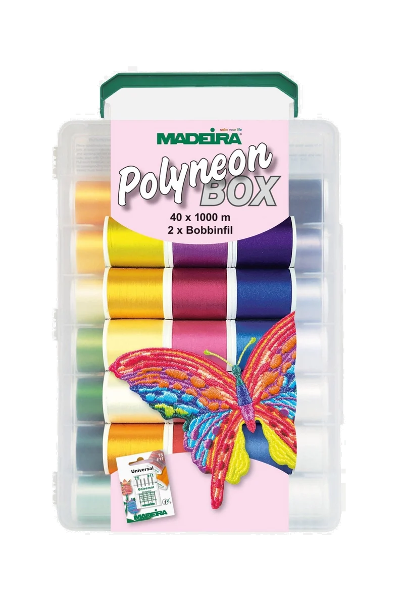 Madeira Polyneon Stickgarn-Set 8086 – 40 × 1.000 m