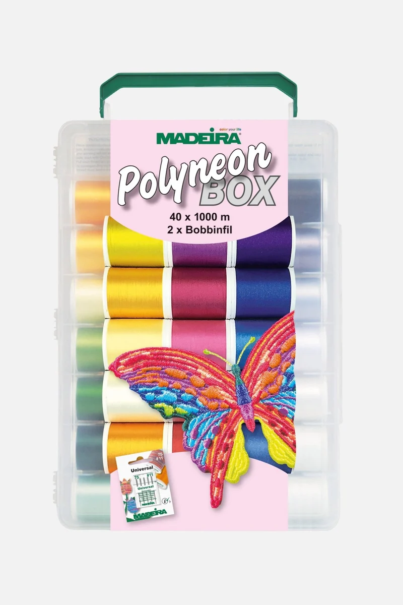 Madeira Polyneon Stickgarn-Set 8086 – 40 × 1.000 m