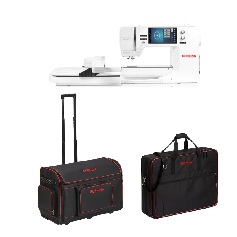 Bernina B 700 mit SDT-Stickmodul inkl. Bernina XL-Trolley Set