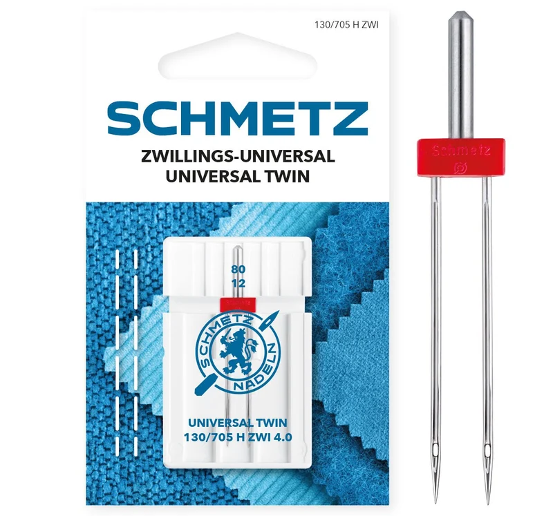 Schmetz Zwilling-Universal-Nadeln 1er Packung Stärke 80