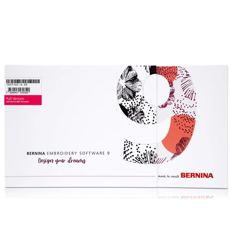 Bernina Sticksoftware 9 DesignerPlus mit Wifi Device
