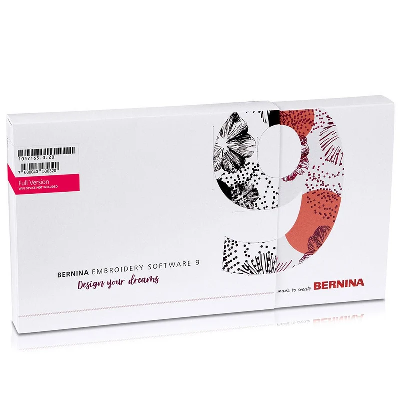 Bernina Sticksoftware 9 DesignerPlus mit Wifi Device