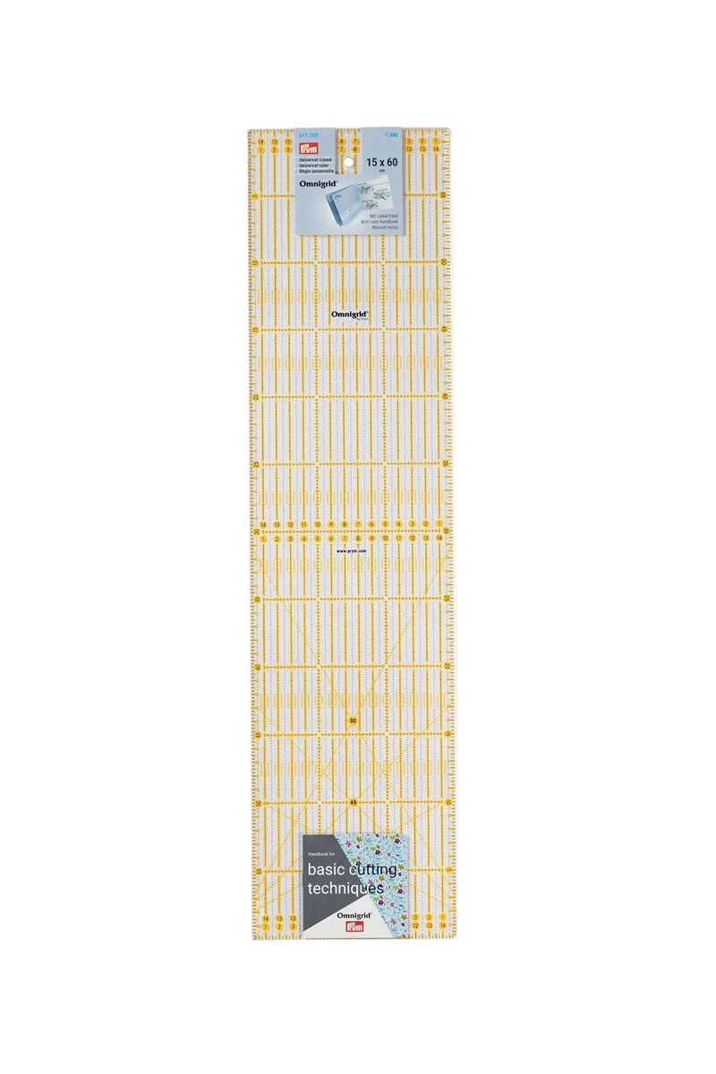 PRYM - Universal-Lineal – 15 × 60 cm