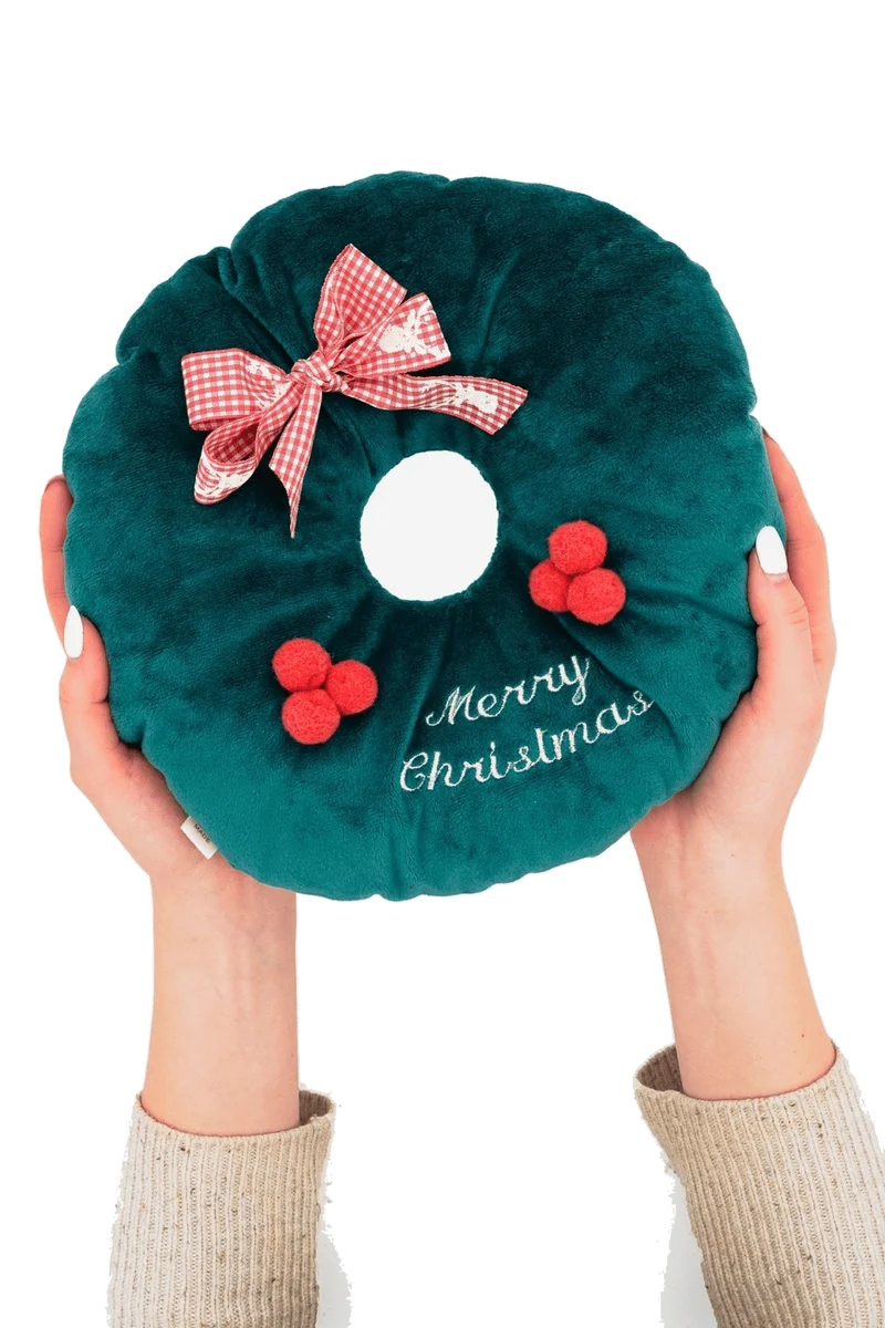 Schnittmuster Weihnachtskranz