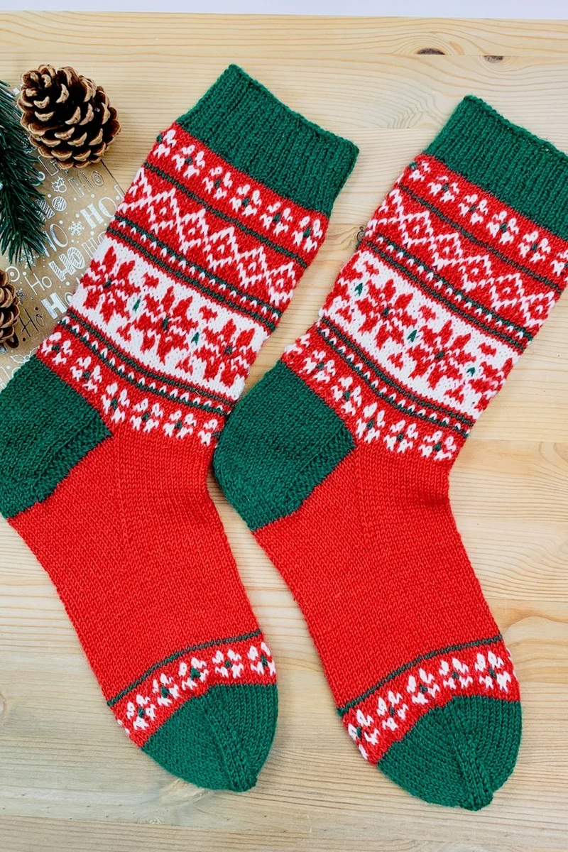 Strickanleitung SANTAS LieblingsSocken (PDF)