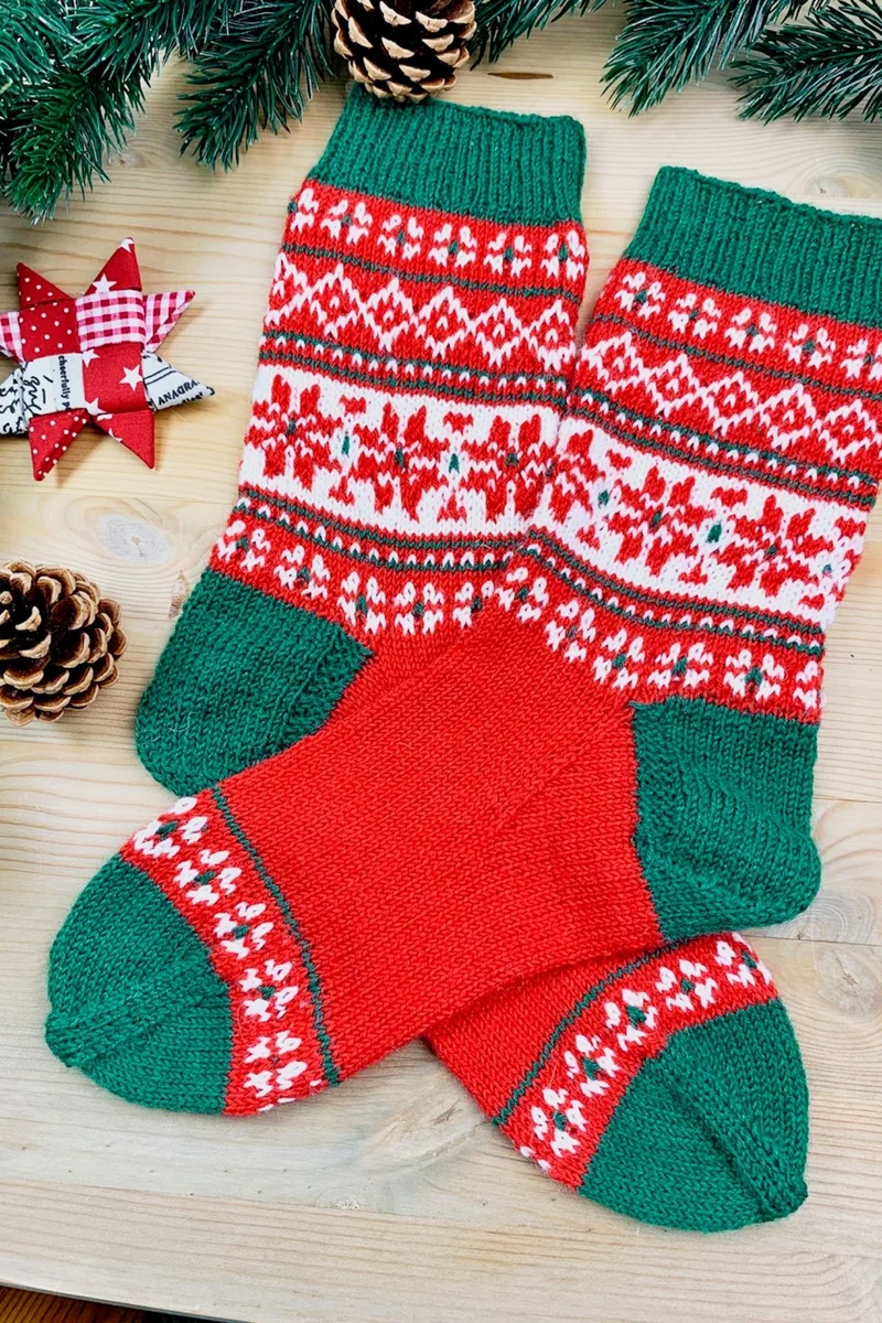 Strickanleitung SANTAS LieblingsSocken (PDF)