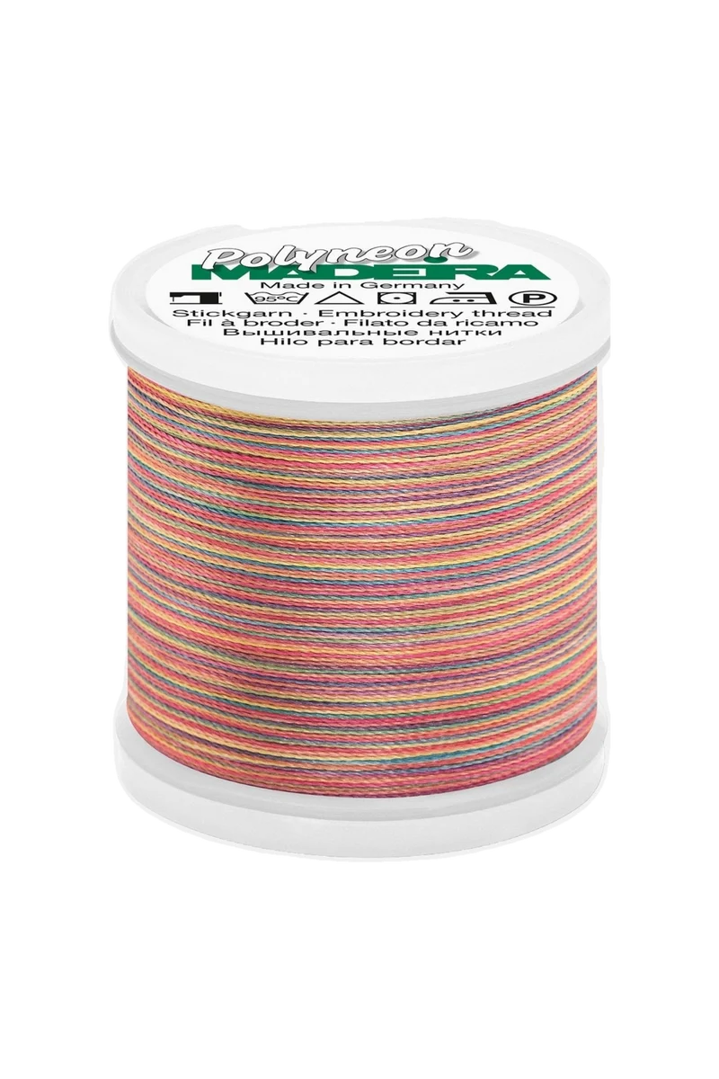 Madeira Polyneon 40 – 200 m Multicolor Polyester Stickgarn