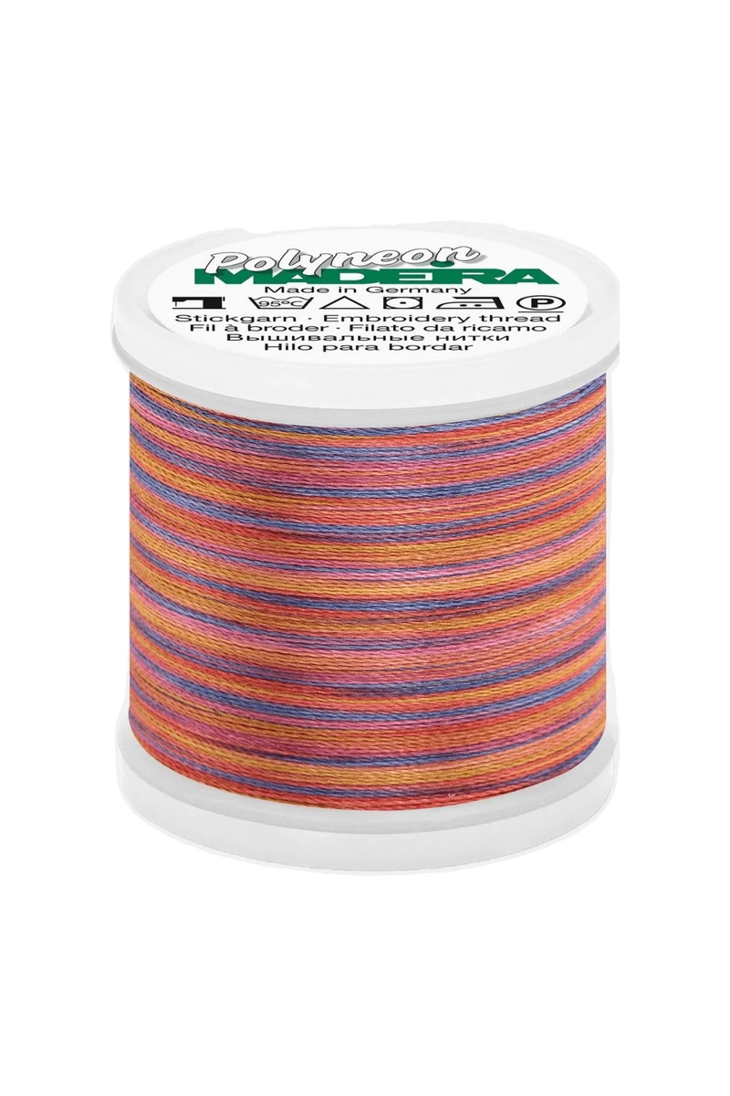 Madeira Polyneon 40 – 200 m Multicolor Polyester Stickgarn