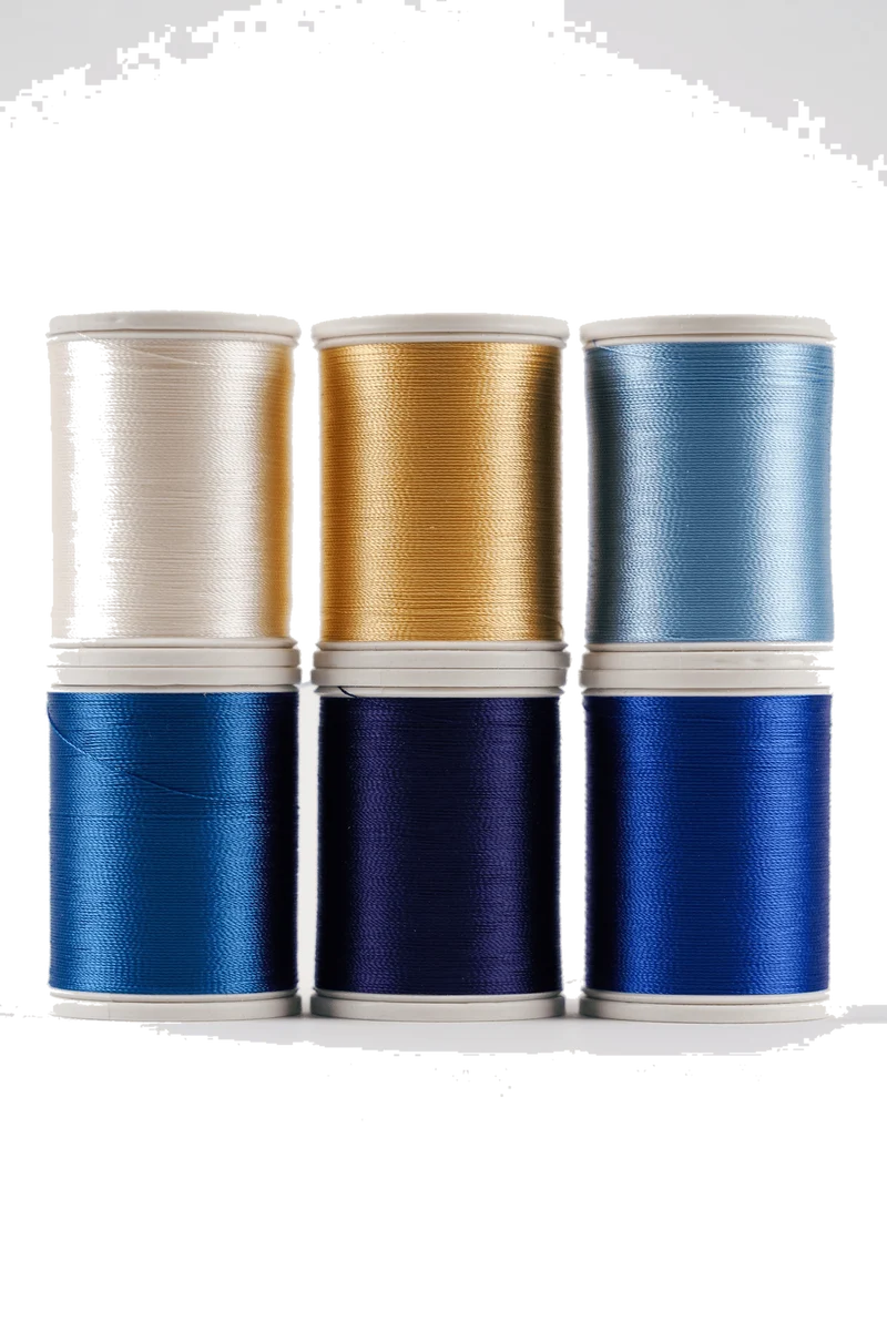 SULKY – Stickgarn Set »SEASIDE« (KING, Rayon 40) – 6 × 780 m
