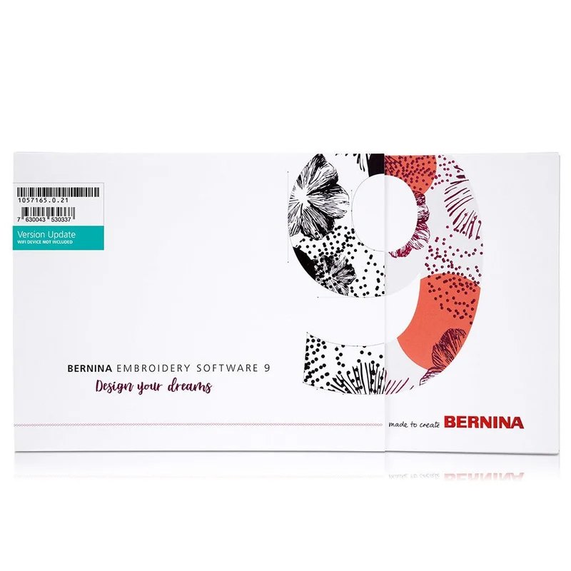 Bernina Update V6-V8 auf Designer Plus V9 Wifi-Device
