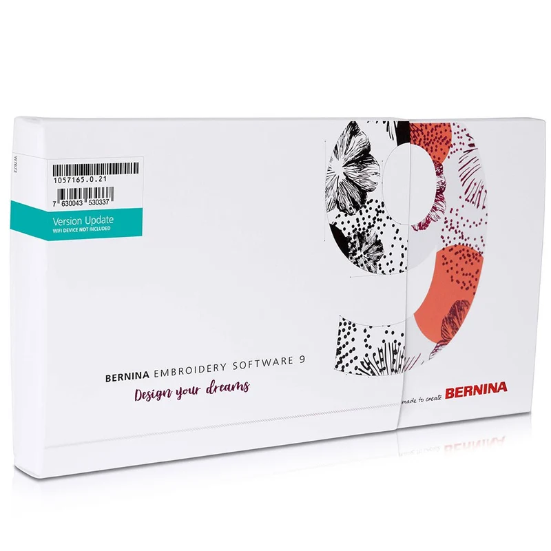 Bernina Update V6-V8 auf Designer Plus V9 Wifi-Device