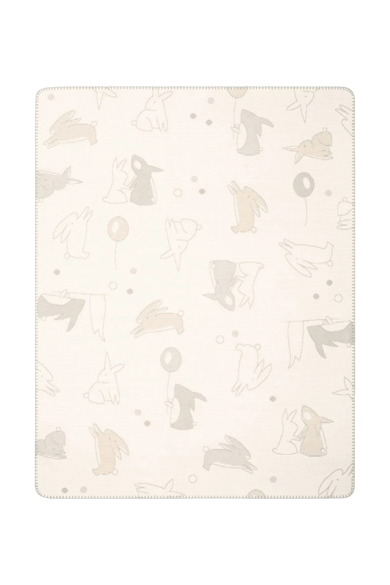 Babydecke Hasen – 75 × 100 cm