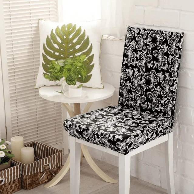 Elegant Style Multi-colored Chair Cover