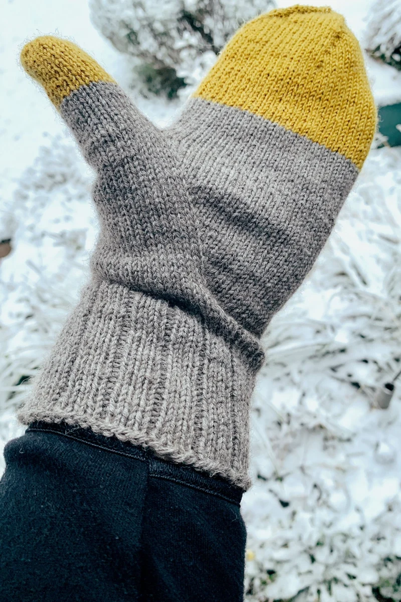 Strickanleitung Fäustlinge Mona (PDF)