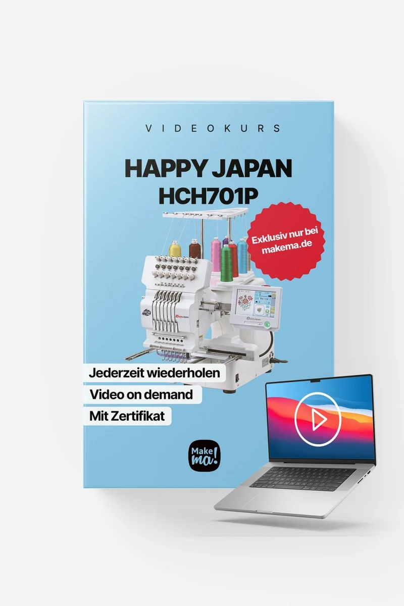 HAPPY HCH-701P 7-Nadel-Stickmaschine
