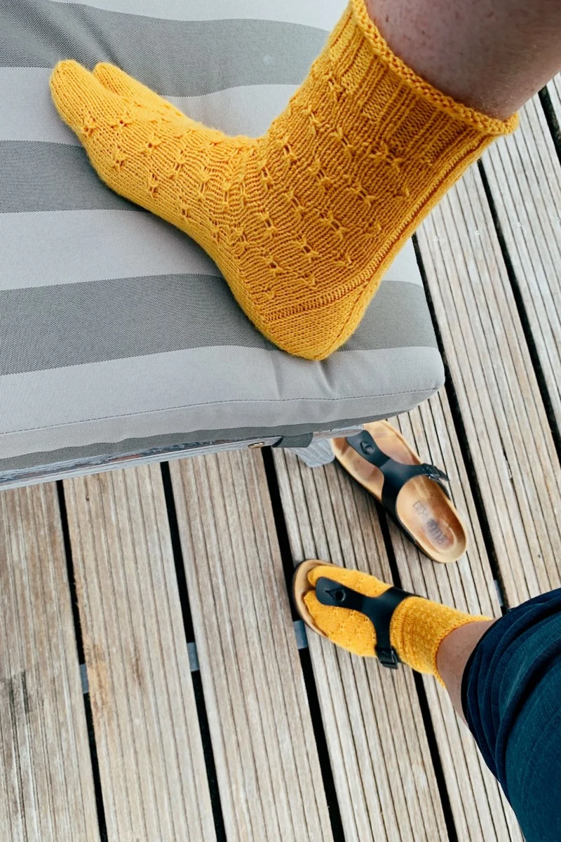 Strickanleitung Socken YUNA (PDF)