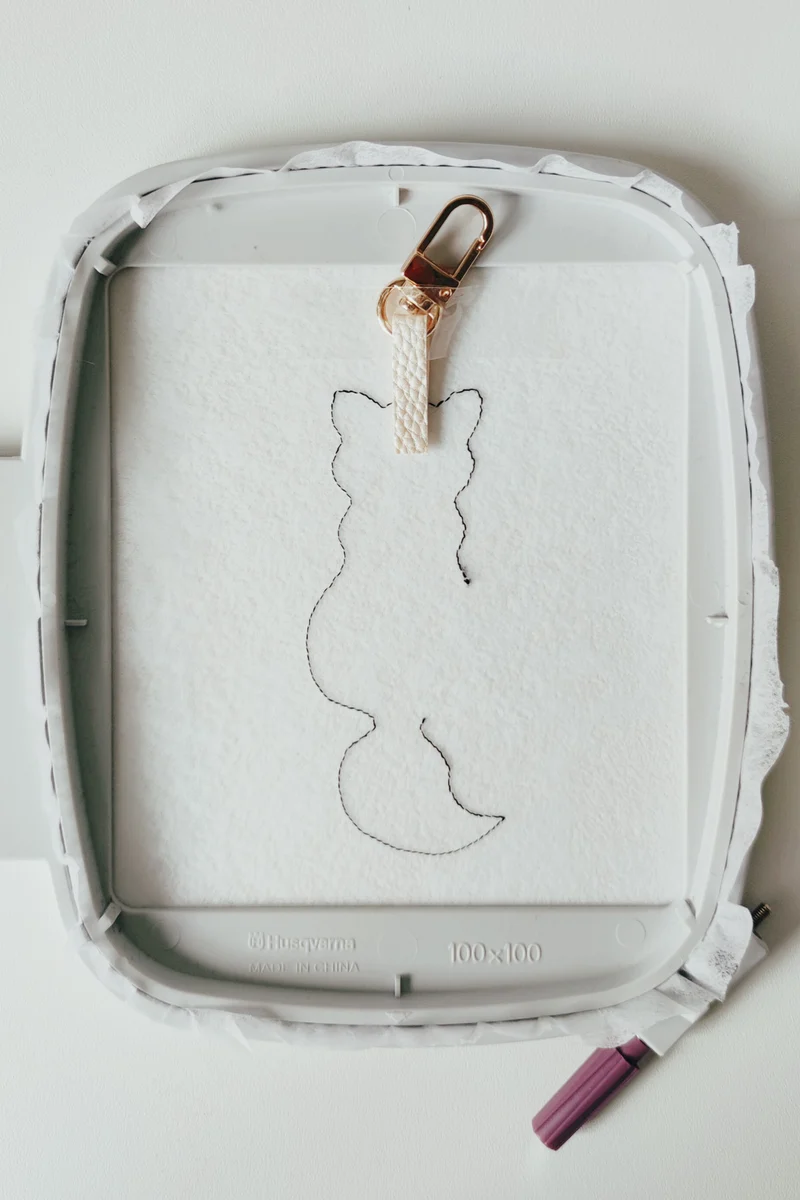 ITH Stickdatei Katzen Silhouette