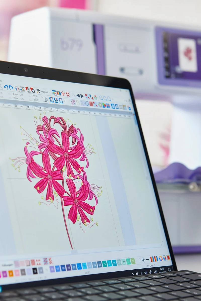 BERNINA V9 Designer Plus Sticksoftware (inkl. WiFi-Gerät)