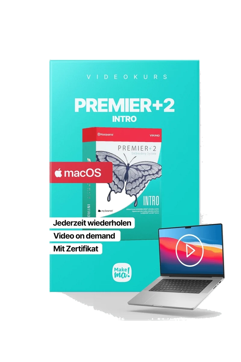 Onlinekurs Sticksoftware: PREMIER+ 2 INTRO (MAC)